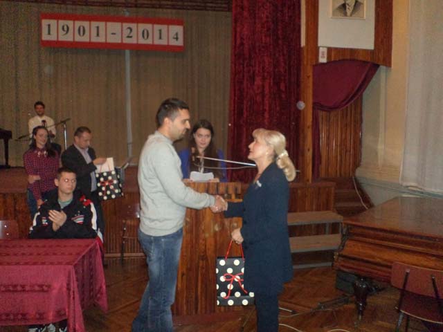 Aleksandru Obradoviću prva nagrada Aleksandru Obradoviću prva nagrada